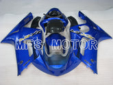 Kawasaki NINJA ZX6R 2003-2004 Injection ABS Fairing - Factory Style - Blue - MFS3734